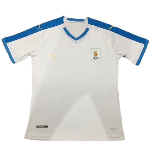 Tailandia Camiseta Uruguay 2ª Kit 2019 Blanco